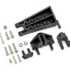 traxxas rudder mount /steering arm/ drive strut mount/ hull water outlet/ mounting hardware trx10642