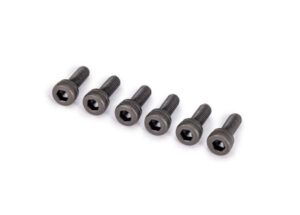 traxxas screws 3x8mm caphead machine (hex drive) (6 stuks) trx2657