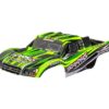 traxxas body, slash 4x4 (also fits slash vxl & slash 2wd), green (painted, decals applied) (clipless mounting) trx6910 grn