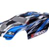 traxxas body, 1/16 e revo, blue (painted, decals applied) trx7115 blue