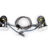 traxxas led light harness, head lights (fits #8130 series bodies) trx8047