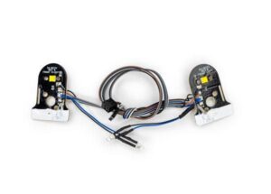 traxxas led light harness, head lights (fits #8130 series bodies) trx8047