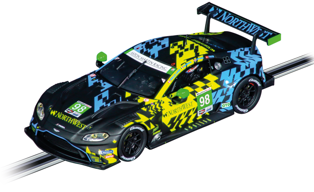 carrera digital 132 racebaan auto aston martin vantage gt3 "northwest, no.98" rolex 24h