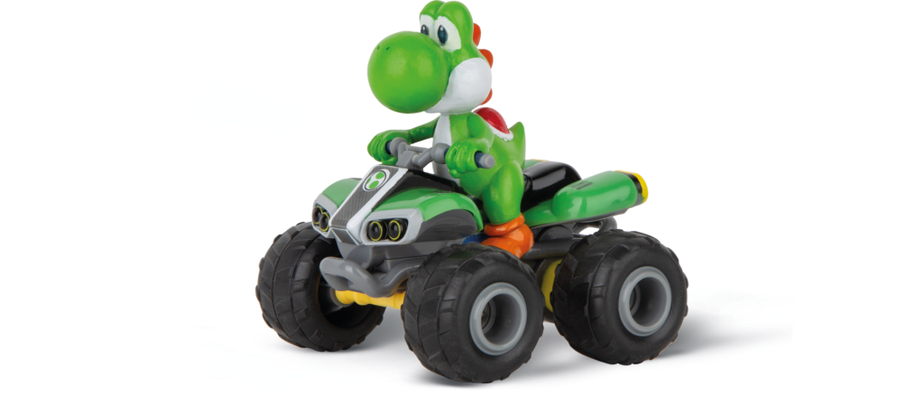 carrera 2,4ghz mario kart(tm), yoshi vierpersoons 1:40 370400021