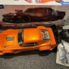 arrma felony 6s blx 1/7 brushless street basher muscle car 4wd rtr oranje met aluminium skids echt als nieuw!