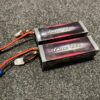 2x gens ace 8000mah 4s 80c batterijen in een nette staat met ec 5 stekker!