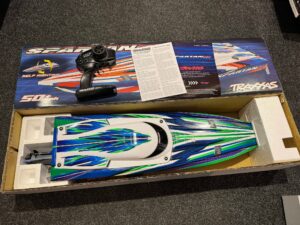 traxxas spartan sr 36 vxl brushless boot rtr groen (80km/h) als nieuw met 1 jaar garantie!