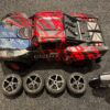 arrma 1/7 mojave 6s blx v2 brushless 4wd desert truck rtr rood/zwart (regelaar niet in orde)!