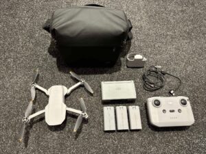 dji mini 2 se fly more combo (versie 2024) met co label in een nette staat!