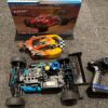 hsp 1/10 4wd nitro buggy in een nette staat (trekstarter defect)!