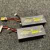 2x gens ace bashing series 6800mah 22.2v 120c 6s1p lipo batterij ec5 stekker gebruikt maar in orde!