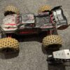 arrma 1/8 kraton 6s blx 4x4 extreme bash speed monster truck rtr zwart met rpm armen (gebruikt maar in orde)!