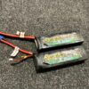 2x gens ace bashing series 6500mah 11.1v 3s1p 60c 120c lipo batterij met xt90 stekker (gebruikt maar de spanning is in orde)!