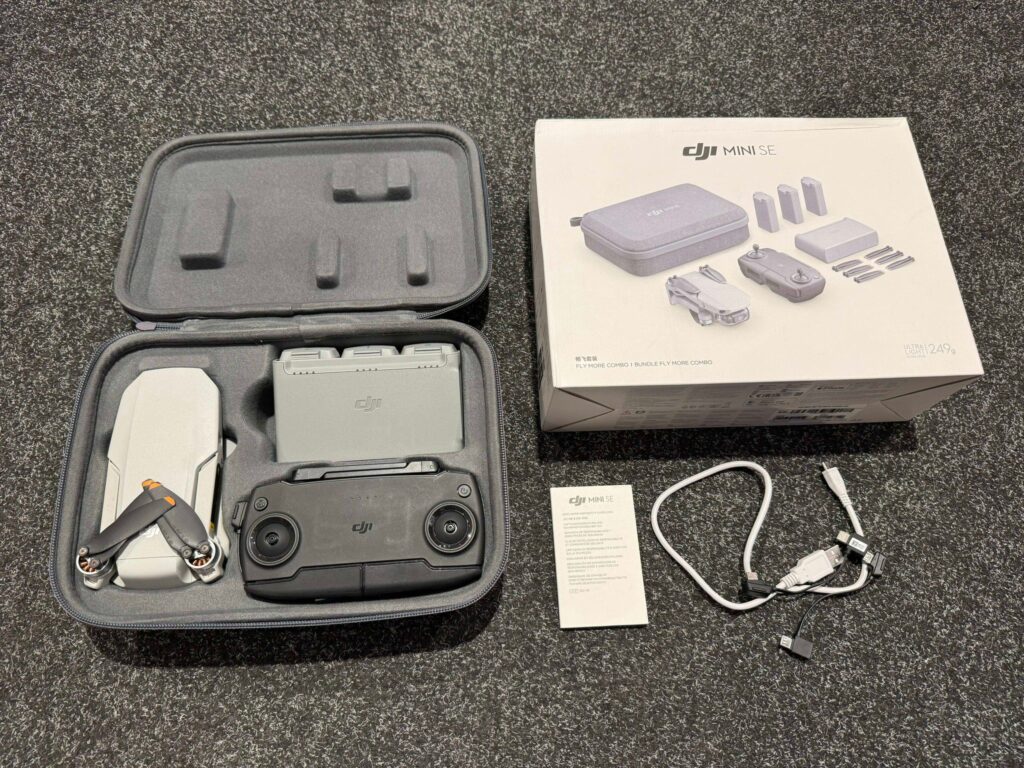 dji mini se fly more combo in een zeer nette staat!