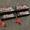 2x traxxas power cell lipo 6700 mah 14.8v 4s 25c lipo accu – trx2890x als nieuw met garantie!