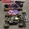 arrma tlr tuned typhon 1/8 race buggy 4wd roller pink/purple