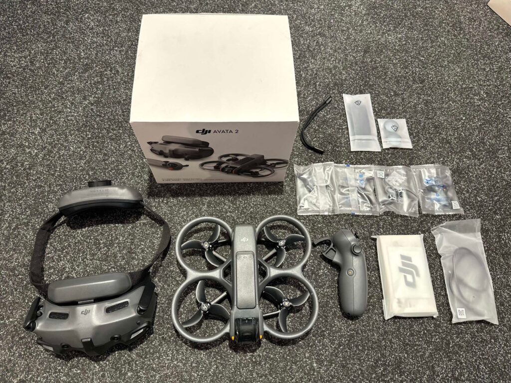 dji avata 2 fly more combo (1 batterij) gebruikt in een nette staat!