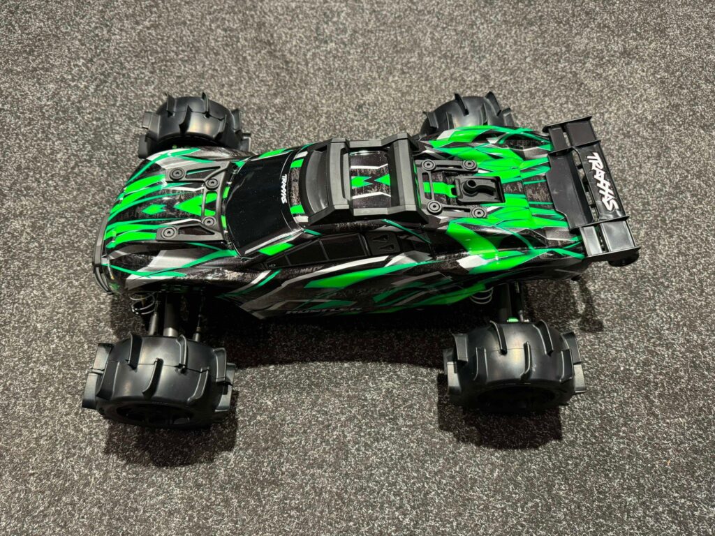 traxxas rustler 4x4 ultimate vxl brushless stadium truck (chassis helemaal nieuw)