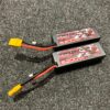 2x absima power 6200mah 60c lipo batterjien met xt90 stekker als nieuw!