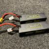 2x gens ace bashing series 6800mah 11.1v 120c 3s1p lipo batterij ec5 stekker in een top staat als nieuw!