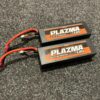 2x hpi plazma 11.1v 5300mah 40c 80c lipo battery pack in een nette staat!