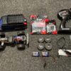 traxxas trx 4m 1/18 scale and trail crawler land rover 4wd electric truck + 2e traxxas lipo batterij + 2e set banden met aluminium velgen + aluminium dempers + meer tuning onderdelen!