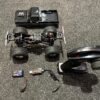 traxxas trx 4mt 1/18 monster truck zwart + traxxas trx4m brushless power system trx6250 (nieuw)!