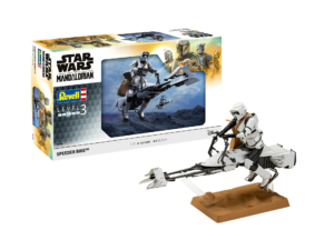 revell star wars model kit 1/12 speeder bike 26cm 6786