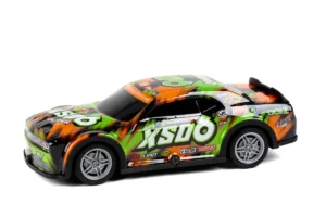 tech toys roar sxo6 met led verlichting 1/22 afstandbestuurbare auto groen/oranje rtr 2.4ghz