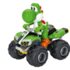 carrera 2,4ghz mario kart, yoshi quad 370200997x