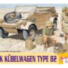 dragon 1:6 dak kübelwagen type 82 plastic modelbouwpakket