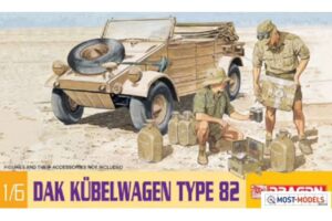 dragon 1:6 dak kübelwagen type 82 plastic modelbouwpakket