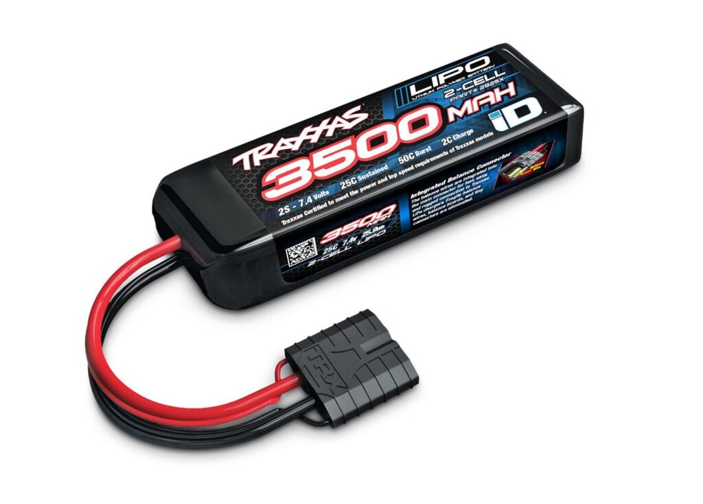 traxxas power cell lipo 3500mah 7.4v 2 cel trx2825x