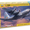 zvezda 1:72 american heavy transport plane c 130h hercules modelbouwpakket 7321