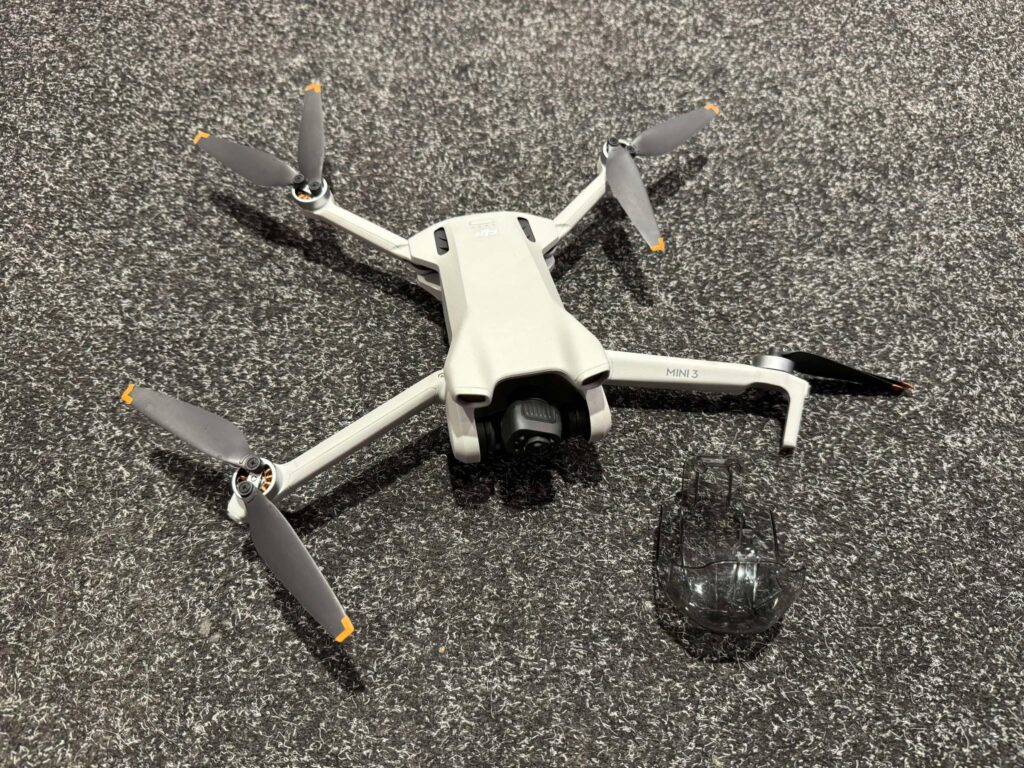 dji mini 3 drone (defect / geen garantie / crash schade)