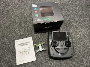 hubsan nano fpv q4 drone compleet geleverd (demo model)!