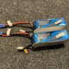 2x gens ace 6000mah 22.2v 45c 90c 6s1p lipo batterij met ec5 stekker (gebruikt maar in orde)!