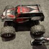 traxxas summit 1/8 crawler monster truck rtr in de kleur rood (gebruikt)!