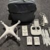 dji phantom 4 compleet met 2e dji accu en dji docking en luxe tas/koffer in een nette staat!