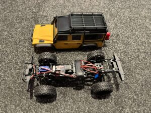 traxxas trx 4m chassis met body helemaal nieuw!