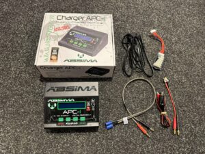 absima apc 1 snellader (80w, lipo, nimh, lihv etc) als nieuw met 1 jaar garantie!