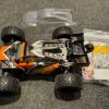 team corally kronos xtr 6s 2022 1/8 monster truck lwb + hobbywing max6 met 1650kv motor + metalen tandwielen servo echt als nieuw!