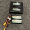 2x gens ace bashing series 5000mah 11.1v 3s1p 60c lipo batterij – xt90 stekker als nieuw!