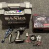 sanwa mt 44 zender met verschillende onderdelen en koffer!