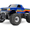 traxxas bigfoot 1/10 4x4 bl 2s brushless 4wd monster truck tq 2.4ghz blauw zonder accu en lader