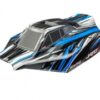 traxxas body, jato® 4x4 brushless, blue (painted, decals applied) trx9018 blue