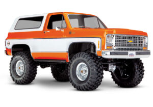 traxxas trx 4 1979 chevrolet blazer "clipless body" crawler oranje rtr (versie 2025)