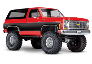 traxxas trx 4 1979 chevrolet blazer "clipless body" crawler rood rtr (versie 2025)