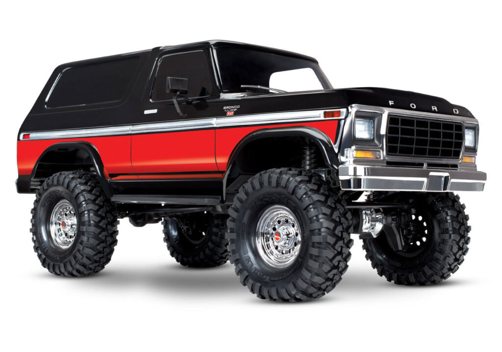 traxxas trx 4 1979 ford bronco crawler clipless body" rood rtr (versie 2025)