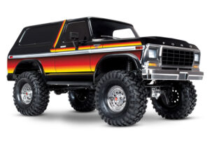 traxxas trx 4 1979 ford bronco crawler "clipless body" geel rtr (versie 2025)